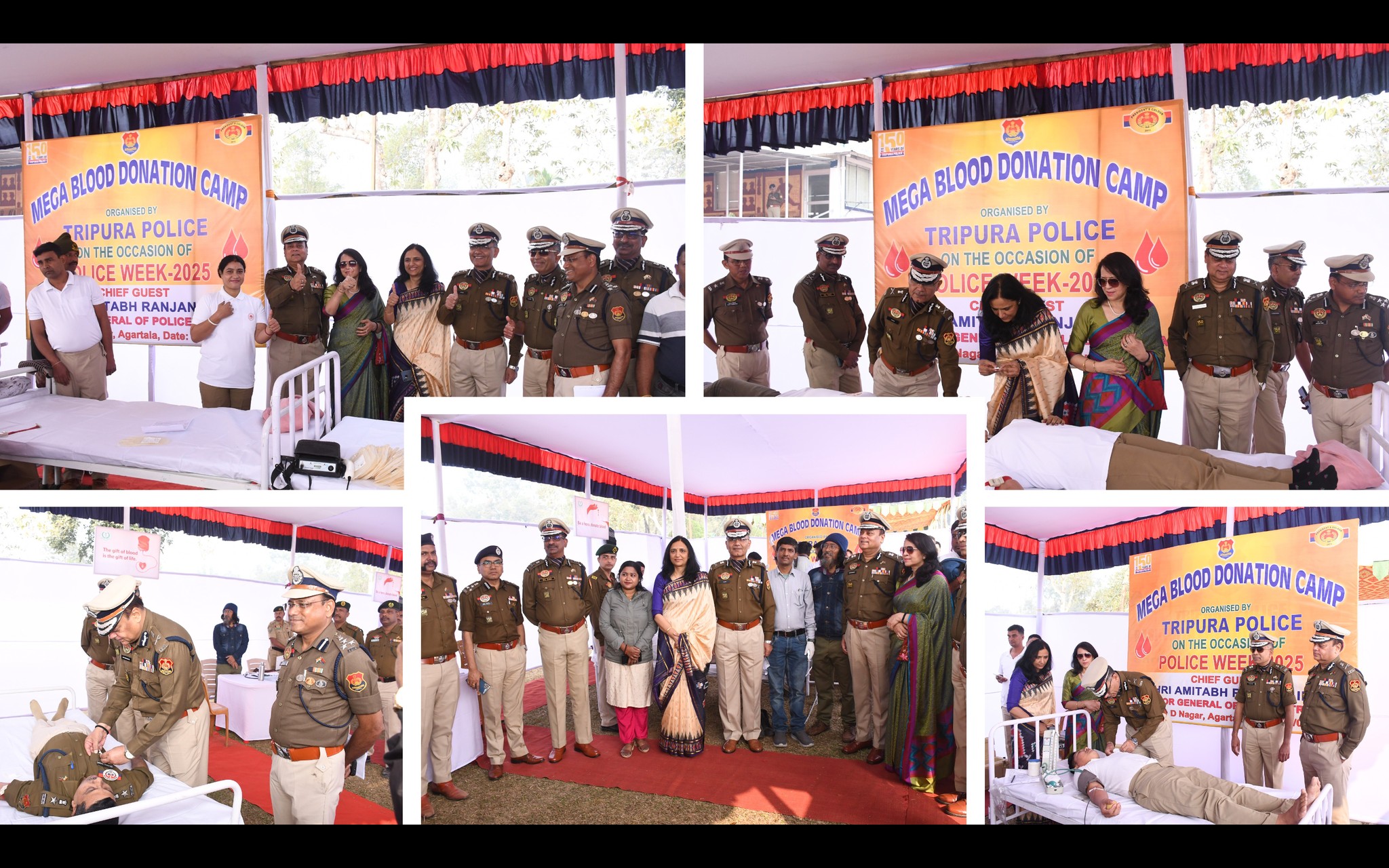 MEGA BLOOD DONATION IN CONNECTION WITH POLICE WEEK 2025  ON  21.01.2025