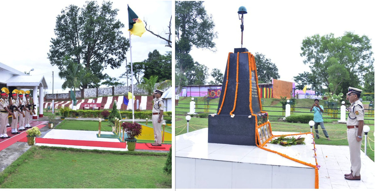 DGP Tripura visit of TSR Bn