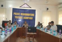 Photo regarding NERPCC meeting at PHQ Tripura