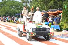 Passing Out Parade of 14th and 15th BN TSR at PTA Narsinghar