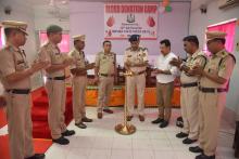 Blood Donation camp conducted by 10 Bn TSR