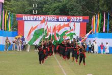 Celebration of Independence day 2025 at A.R. Ground 